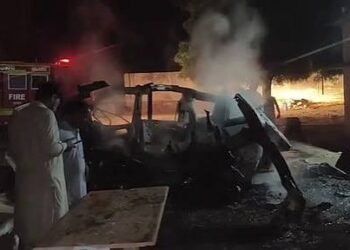 TRAGEDY IN PAKISTAN’S SINDH: OXYGEN CYLINDER EXPLOSION IN AMBULANCE KILLS 10