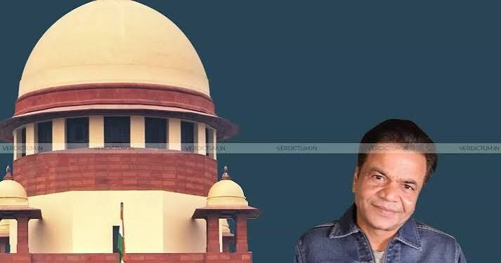 Supreme Court Appoints Mediator in Rajpal Yadav’s ₹5 Crore Cheque-Bounce Dispute