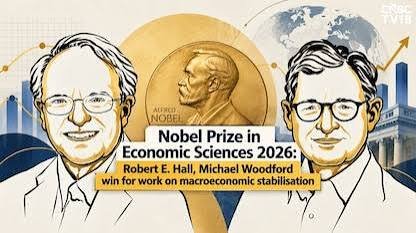 Economics Nobel 2026: Robert E. Hall and Michael Woodford Win Prize for Groundbreaking Work on Economic Stabilisation