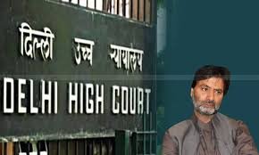 Delhi High Court Seeks Jail Report Over Yasin Malik’s Non-Appearance in Terror Funding Case