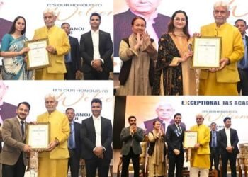 LG MANOJ SINHA TO NEW CIVIL SERVANTS: “BE REMEMBERED FOR PUBLIC WELFARE, NOT THE PRESTIGE OF YOUR OFFICE”