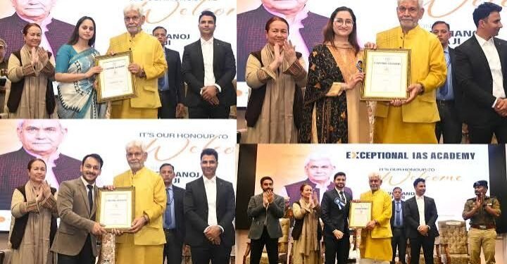 LG MANOJ SINHA TO NEW CIVIL SERVANTS: “BE REMEMBERED FOR PUBLIC WELFARE, NOT THE PRESTIGE OF YOUR OFFICE”